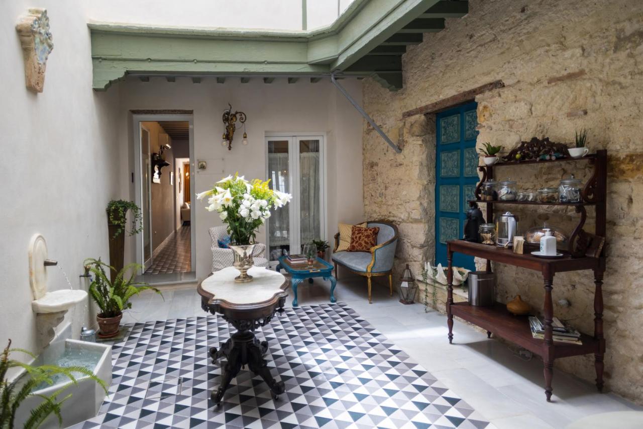Casa Portus Gaditanus S XVIII Patio Andaluz El Puerto de Santa María Rom bilde