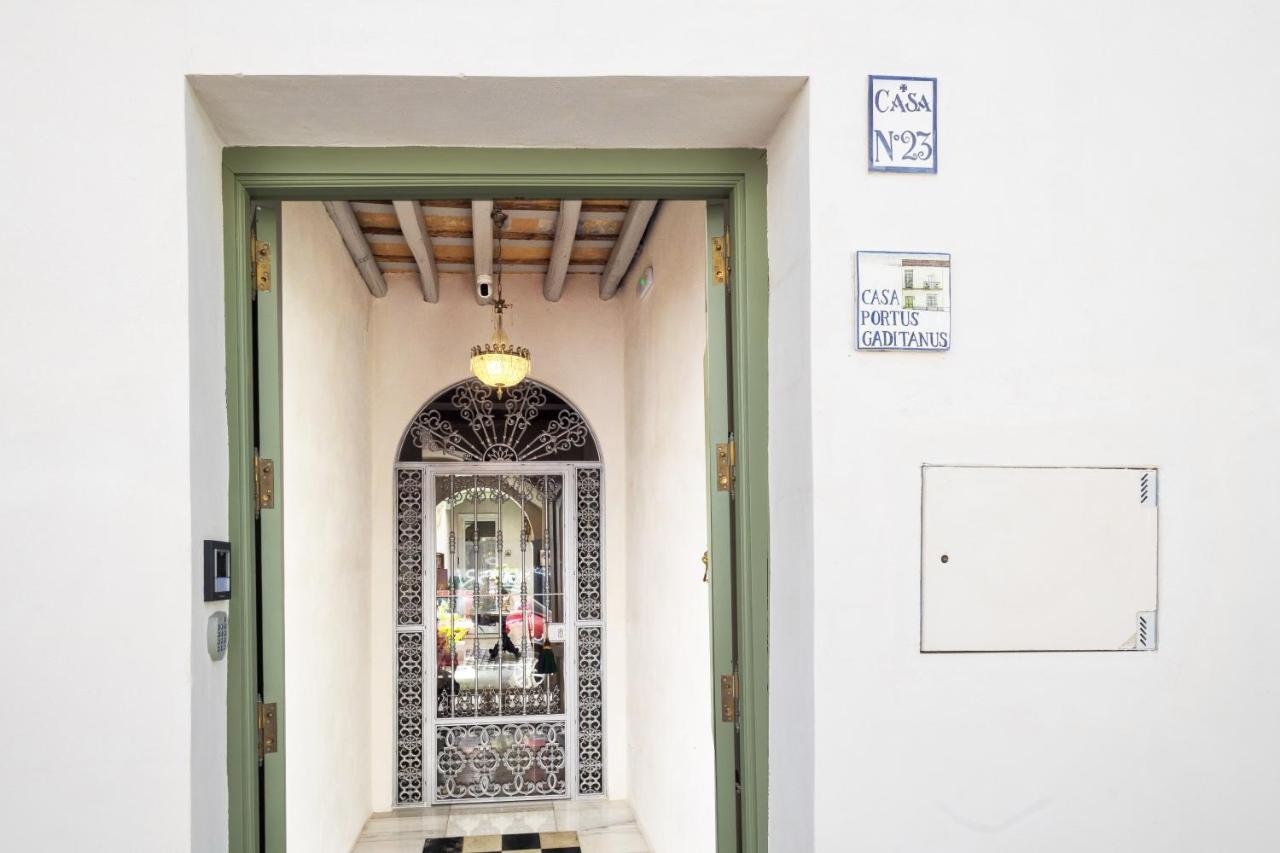 Casa Portus Gaditanus S XVIII Patio Andaluz El Puerto de Santa María Rom bilde