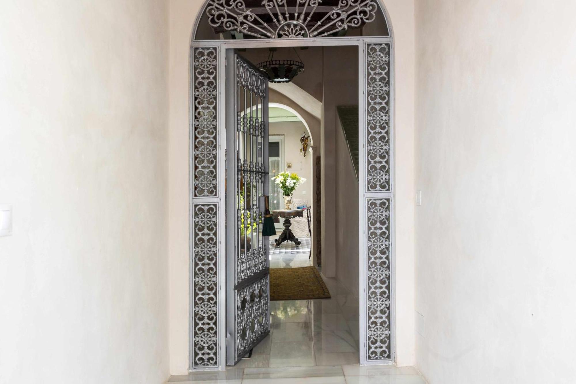 Casa Portus Gaditanus S XVIII Patio Andaluz El Puerto de Santa María Rom bilde
